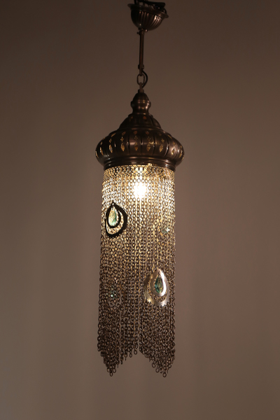 No4 Size Single Chained Hanging Lamp